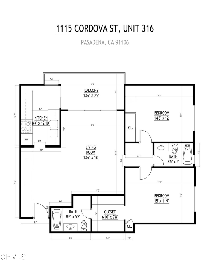 1115 Cordova Street 316 Pasadena CA 91106 22 1115 Cordova Street 316 Pasadena CA 91106