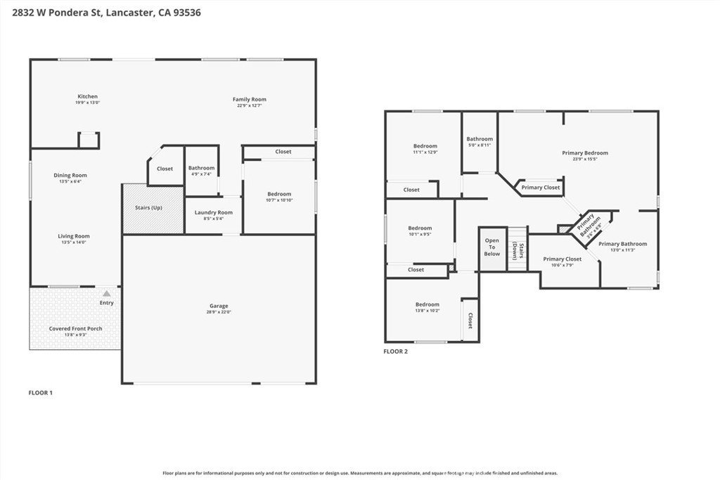 2832 W Pondera Street Lancaster CA 93536 30 2832 W Pondera Street Lancaster CA 93536
